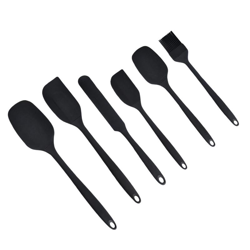 Home Cooking Cookbook - 6 Pcs Heat Resistant Silicone Spatula