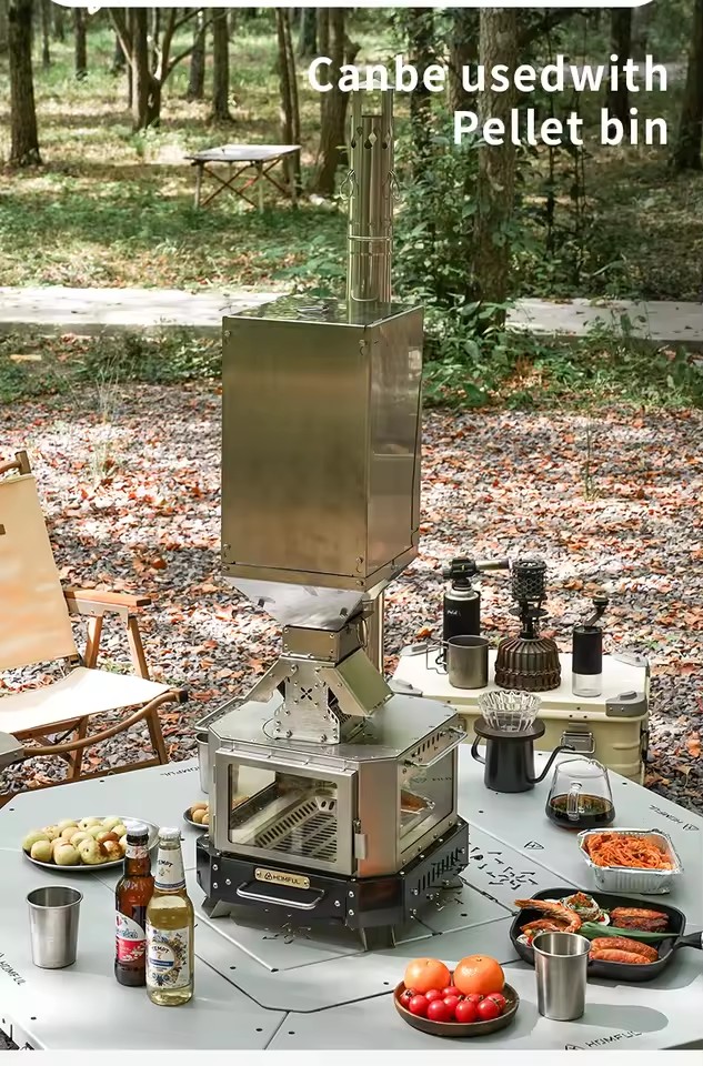 HOMFUL Portable Firewood Stove - Home Cooking Cookbook 评论和价格
