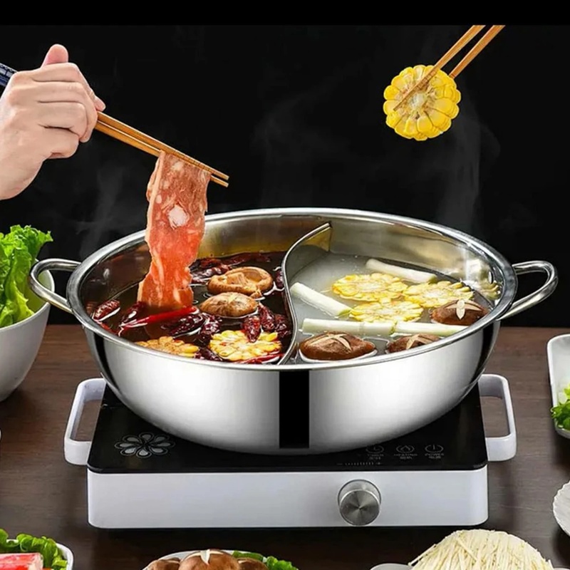 Stainless Steel 28cm Divided H - Home Cooking Gas 评论和价格