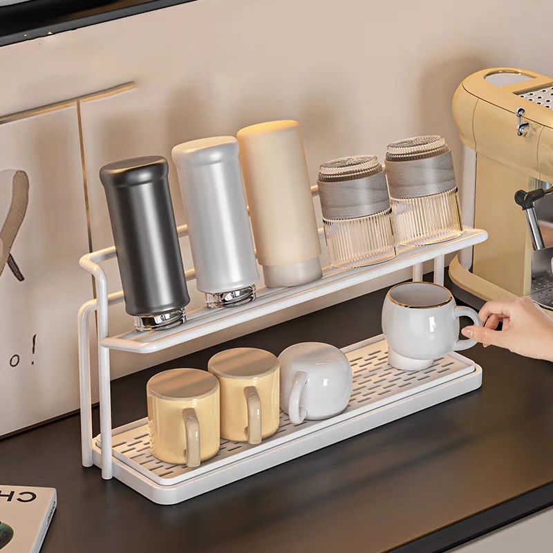 2-Tier Cup Drying Rack With Dr - Home Cooking Recipes 评论和价格
