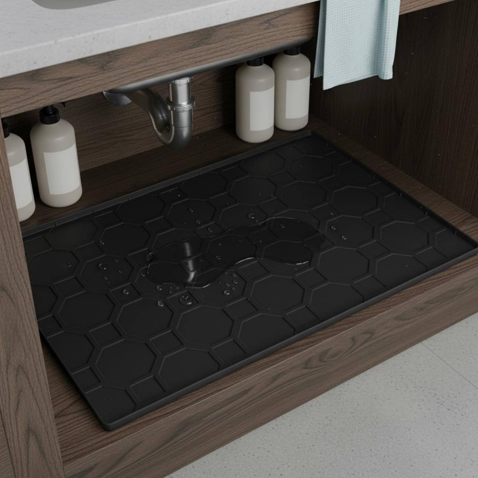 Waterproof Under Sink Mat Easy - Home Cooking Recipes 评论和价格
