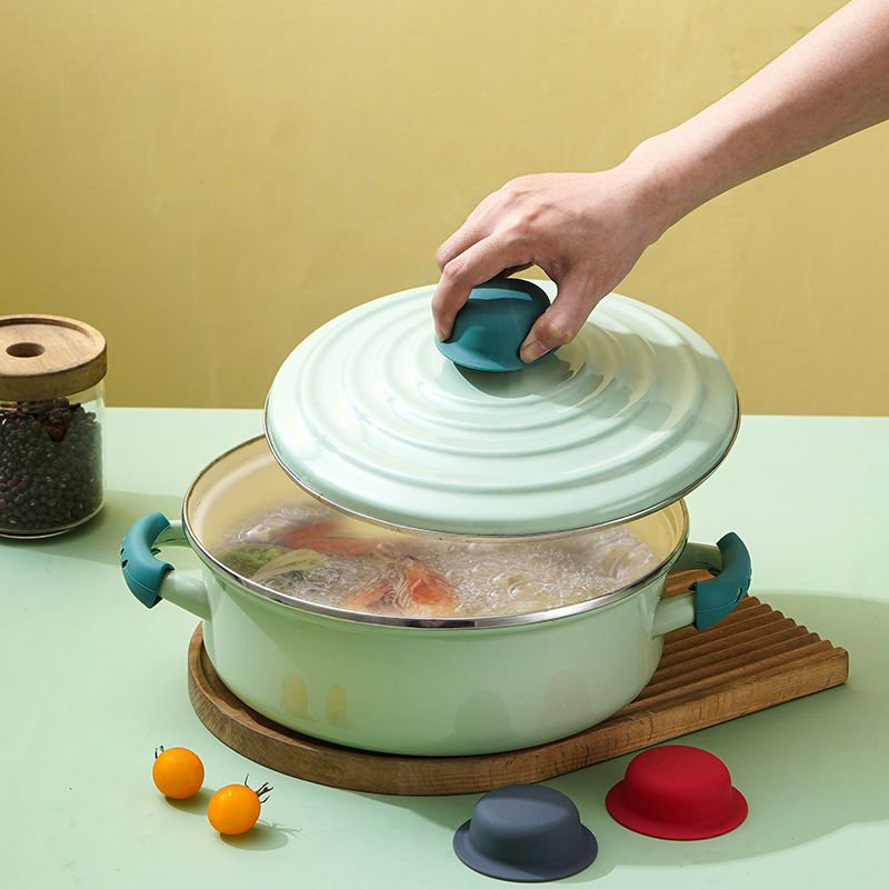 1/2Pcs Heat Resistant Pot Pan  - Home Cooking Cookbook 评论和价格