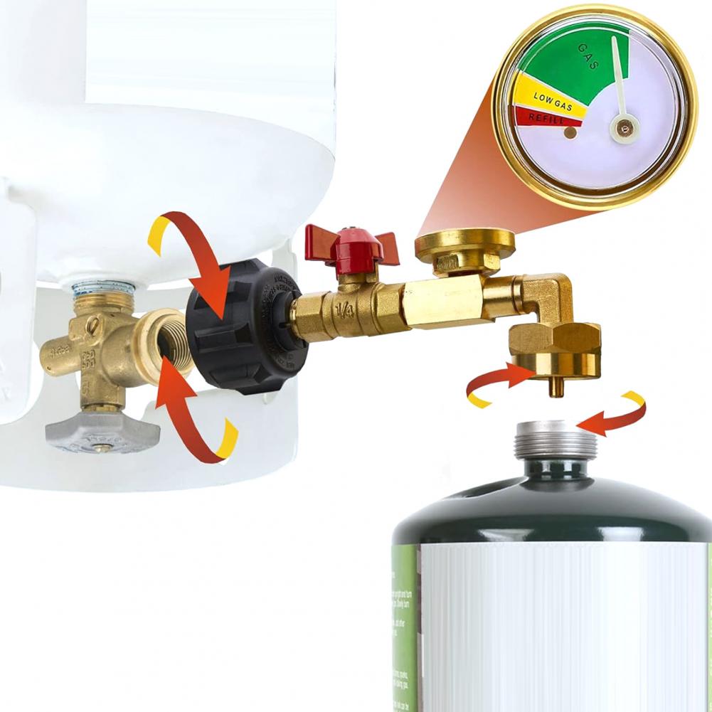 Gas Tank Connector Propane Tan - Home Cooking Gas 评论和价格